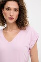 Morgan t-shirt rózsaszín DGLOW