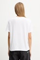 Odzież Liu Jo t-shirt bawełniany MF5345.JS923 biały