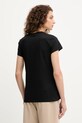 Odzież Liu Jo t-shirt bawełniany MF5456.JS923 czarny