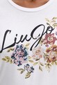 Liu Jo longsleeve bawełniany MF5464.JS923 biały