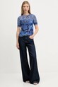 Desigual t-shirt DANAE 25WWTF04 niebieski AW25