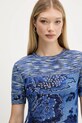 Desigual t-shirt DANAE niebieski 25WWTF04