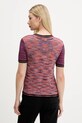 Îmbrăcăminte Desigual tricou AFRICA 25WWTF05 portocaliu