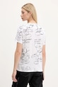 Oblečení Bavlněné tričko Desigual MICKEY SKETCH 25WWTK03 bílá