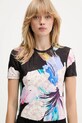 Desigual t-shirt VIENA czarny 25WWTK52