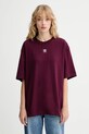 Бавовняна футболка adidas Originals Boyfriend Tee бавовна бордо KW1906