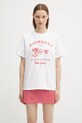 Fiorucci t-shirt bawełniany Cupid Love Club Print Regular Fit nadruk biały W02FPTSH428CJ01WH01
