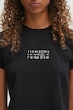 MM6 Maison Margiela tricou negru S52GC0352.S24312.900