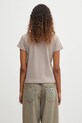 Odzież MM6 Maison Margiela t-shirt z domieszką wełny S52GC0357.M20122.809 beżowy