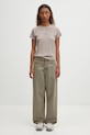 MM6 Maison Margiela wool blend t-shirt beige S52GC0357.M20122.809