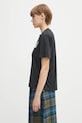 MM6 Maison Margiela t-shirt bawełniany S62GD0210.M20115.900 czarny AW25