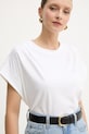 BOSS Orange tricou din bumbac alb 50547799
