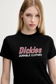 Памучна тениска Dickies черен DK0A87Q5
