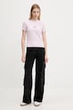 Μπλουζάκι Dickies DK0A4ZAO ροζ AW25