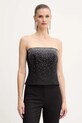 Marella bluzka aplikacja czarny 2523166062200
