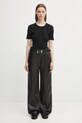 Kenzo bluzka Textured Summer FF62TO6033CW czarny