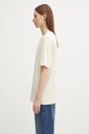 Kenzo t-shirt bawełniany Gots Drap Detail Loose FF62TS3514SG beżowy AW25