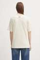 Odzież Kenzo t-shirt bawełniany Gots Drap Detail Loose FF62TS3514SG beżowy