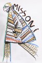 Missoni t-shirt bawełniany DS25WL03.BJ00PB biały