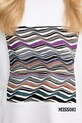 Missoni t-shirt bawełniany DS25WL06.BJ00PJ biały
