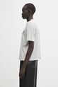 Anine Bing t-shirt bawełniany cohen A.08.11519 szary AW25