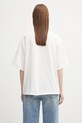 Odzież Anine Bing t-shirt bawełniany rudy A.08.11037 biały