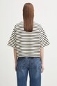 Odzież Anine Bing t-shirt myers A.08.11431 beżowy
