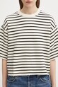 Anine Bing t-shirt myers beżowy A.08.11431