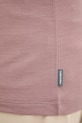 Спортивна футболка Icebreaker Merino 150 Tech Lite IB0A57CB0GV1 рожевий