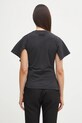 Abbigliamento VETEMENTS t-shirt in cotone Logo Shifted WH76TR590B nero