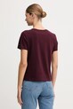 Oblečení Bavlněné tričko Tommy Hilfiger WW0WW46153 burgundské
