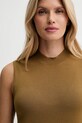 Calvin Klein kamizelka brązowy LV044D316G