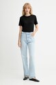 Calvin Klein t-shirt in cotone LV044D201G nero AW25