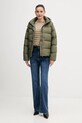 Barbour t-shirt bawełniany FAYE LML0900 beżowy AW25