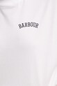 Barbour t-shirt bawełniany CLAYDON LTS0687 biały