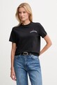 Calvin Klein Jeans t-shirt bawełniany regular czarny LV047D882G
