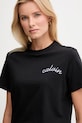 Calvin Klein Jeans t-shirt bawełniany czarny LV047D882G