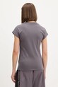 Oblečení Bavlněné tričko adidas Essentials Linear JC8236 fialová