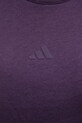 Μπλουζάκι γιόγκα adidas Performance Motion JM4484 μωβ