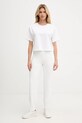MICHAEL Michael Kors t-shirt bawełniany MF551TR2ZU biały AW25