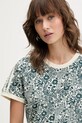 adidas Originals t-shirt Liberty beżowy JX0462
