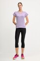 adidas Performance t-shirt treningowy Aeroready Wourkout Essentials JY2179 fioletowy AW25