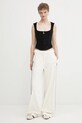 adidas Originals top welurowy Velvet KF4693 czarny AW25