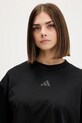 Βαμβακερό μπλουζάκι adidas City Escape Loose μαύρο JV7112