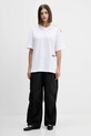 Karl Lagerfeld Jeans t-shirt bawełniany A4W17096 biały AW25