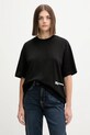 Хлопковая футболка Karl Lagerfeld Jeans A4W17096 чёрный AW25