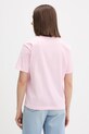 Odzież Karl Lagerfeld Jeans t-shirt bawełniany A4W17003 różowy
