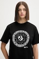 Karl Lagerfeld Jeans t-shirt bawełniany czarny A4W17008