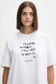Karl Lagerfeld Jeans t-shirt bawełniany biały A4W17009
