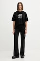 Karl Lagerfeld Jeans t-shirt bawełniany A4W17009 czarny AW25